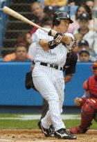 H. Matsui marks 100th RBI as Yanks pound Red Sox