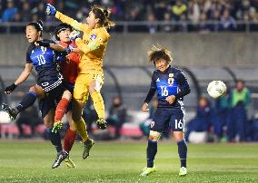 Soccer: Japan in danger of missing out on Rio after draw with S. Korea