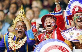 Olympic scenes: Thai supporters