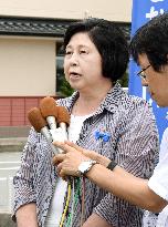 Returned abductee seeks early resolution of N. Korea abduction issue