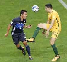 Soccer: Japan-Australia World Cup q'fier