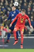 Soccer: Belgium-Japan friendly