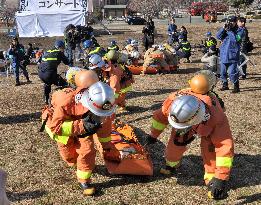 Drill against terrorist attack in Tokyo