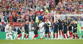 Football: Croatia vs England at World Cup