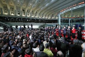 Tokyo stock market's last day of 2018