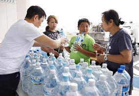 Aftermath of Typhoon Faxai in Chiba