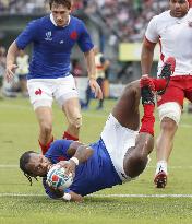 Rugby World Cup in Japan: France v Tonga