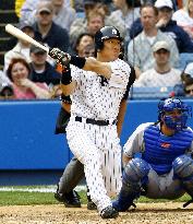 Yankees' Matsui extends hitting streak to 8 games