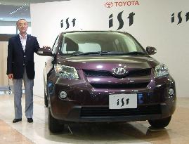 Toyota launches redesigned 'ist' compact car model