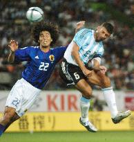 (5)Argentina beat Japan in soccer friendly