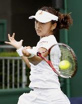 Japan's Doi advances to Wimbledon 2nd round