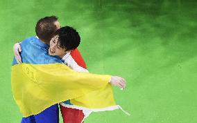 Olympics: Uchimura edges Ukraine's Verniaiev to win gold