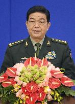 China's defense chief speaks at security forum in Beijing