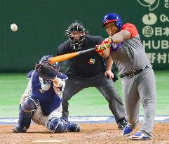 Japan vs Cuba at World Baseball Classic in Tokyo
