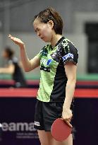 Table tennis: Ishikawa crashes out in Japan Open 1st round