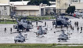 U.S. military to resume flights of CH-53E choppers