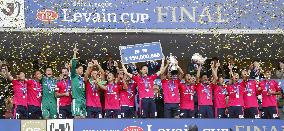 Soccer: Cerezo claim 1st title with League Cup win