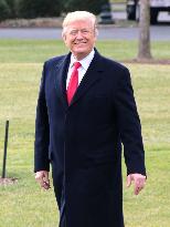U.S. President Trump at White House