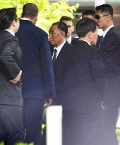 N. Korea's Kim Yong Chol meets Pompeo