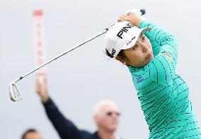 Golf: Japan's Higa at British Open