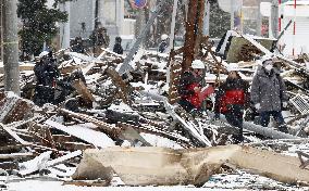 Explosion in northern Japan