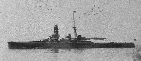 Japanese Navy battleship