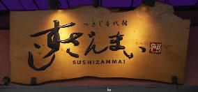 Sushizanmai signboard