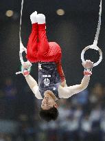 Gymnastics: Japan all-round title