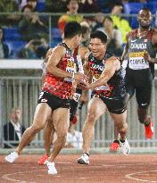 Athletics: Japan disqualified in men's 4x100 relay