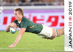 Rugby World Cup in Japan: New Zealand v South Africa