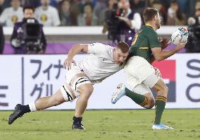 Rugby World Cup in Japan: England v South Africa