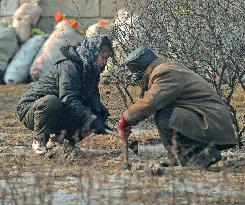 People in Pyongyang