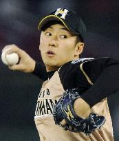 Fighters rookie Saito wins 2nd game
