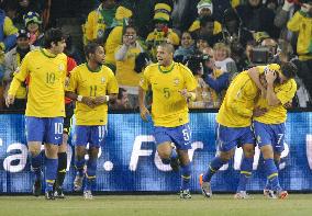 Brazil beat Ivory Coast 3-1 in World Cup Group G match