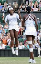 Williams sisters win 4th title in women's doubles at Wimbledon