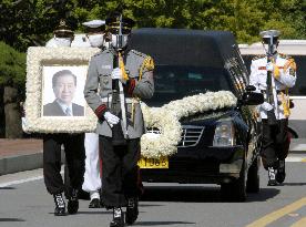 S. Korea bids farewell to ex-Pres. Kim Dae Jung at state funeral