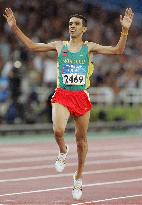 (1)Morocco's El Guerrouj wins gold in men's 5,000 meters