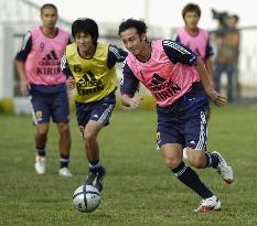 Japan squad tunes up for match against Yemen