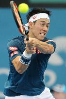 Nishikori opens with win at Brisbane International