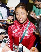 Okuhara takes women's badminton singles bronze in walkover