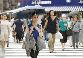 Mercury reaches 30 C at over 110 spots in Japan