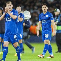 Soccer: Leicester beat Copenhagen in Champions League