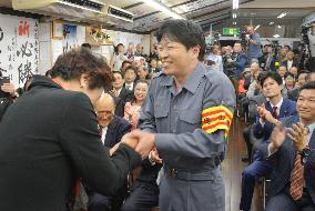 Incumbent wins Okayama gubernatorial race