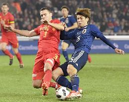 Soccer: Belgium-Japan friendly
