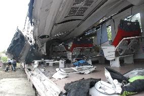 Taiwan train derailment