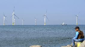 Offshore wind farm in Taiwan