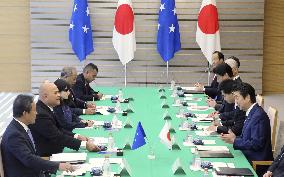 Japan-Micronesia talks