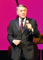 Salvatore Adamo at Paris charity concert for Japan