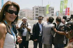 Angelopoulos inspects athletes' village