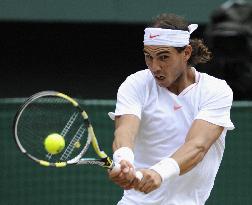 Nadal wins Wimbledon final